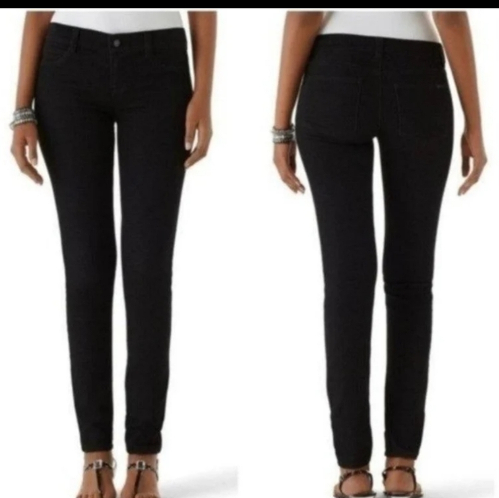 White House Black Market Jeans Noir Skinny Stretch Womens Size S